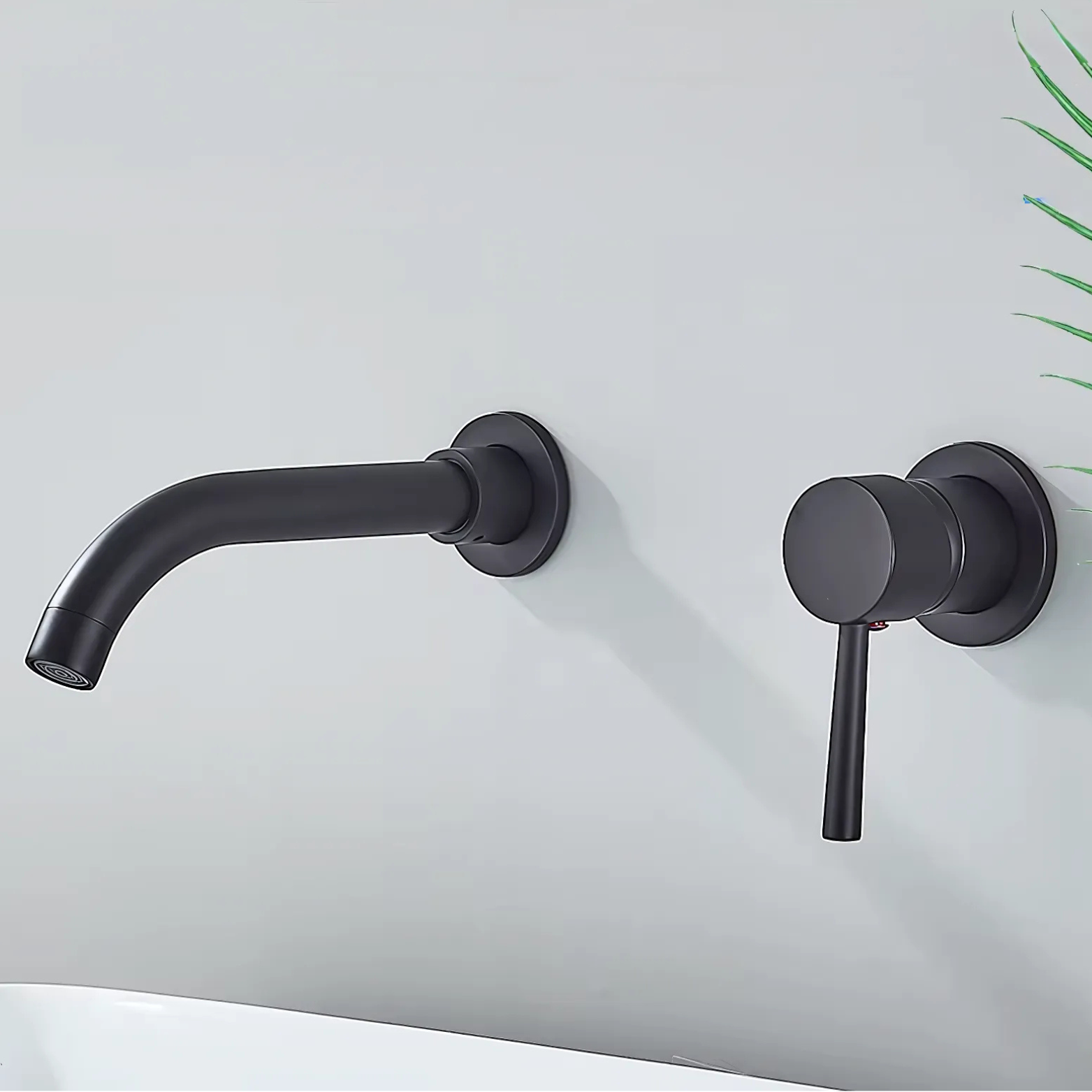 Svartan - Wall Mount Bathroom Faucet