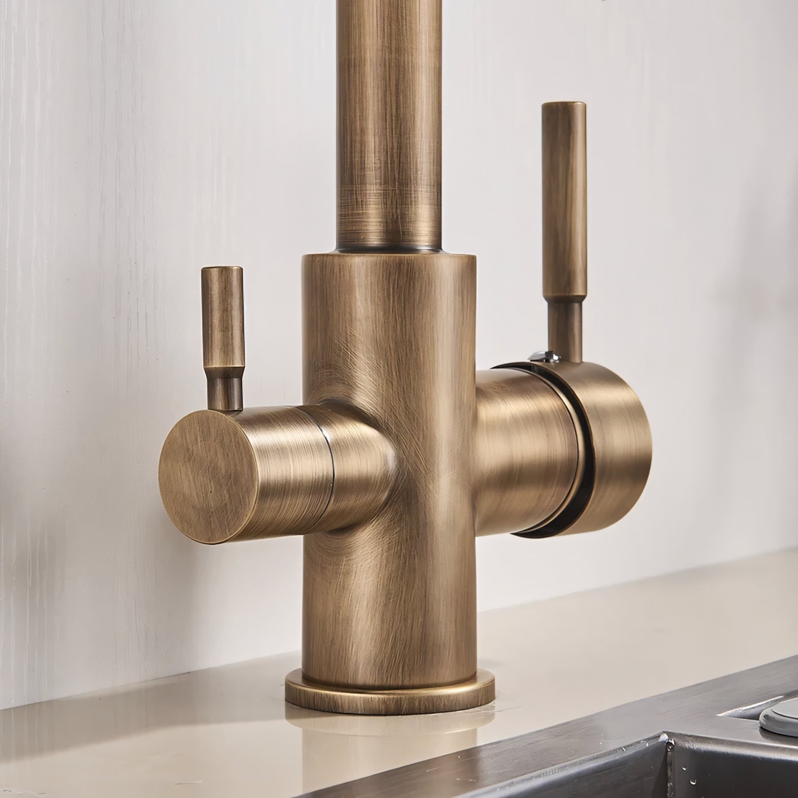 3-way kitchen faucet