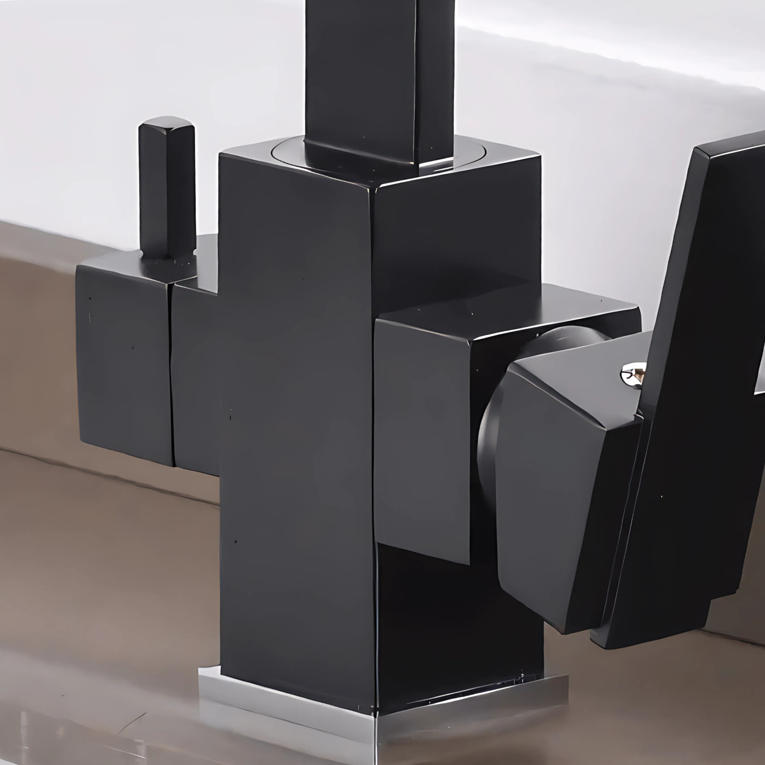 Three-Way Kitchen Faucet with Filter Tap Reverse Osmosis Compatible