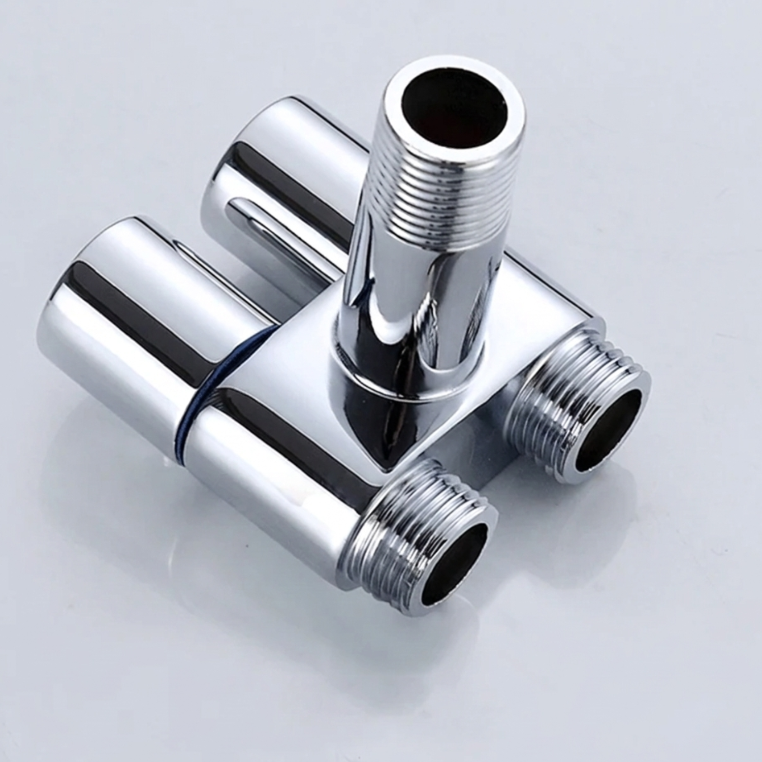 Aarhus - Hygienic Shower Bidet Sprayer – Double Outlet Angle Valve Bathroom Toilet Bidet Set