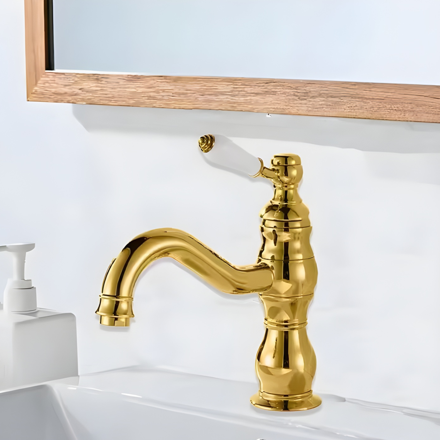 Kiruna - Antique 360° Swivel Vessel Sink Faucet