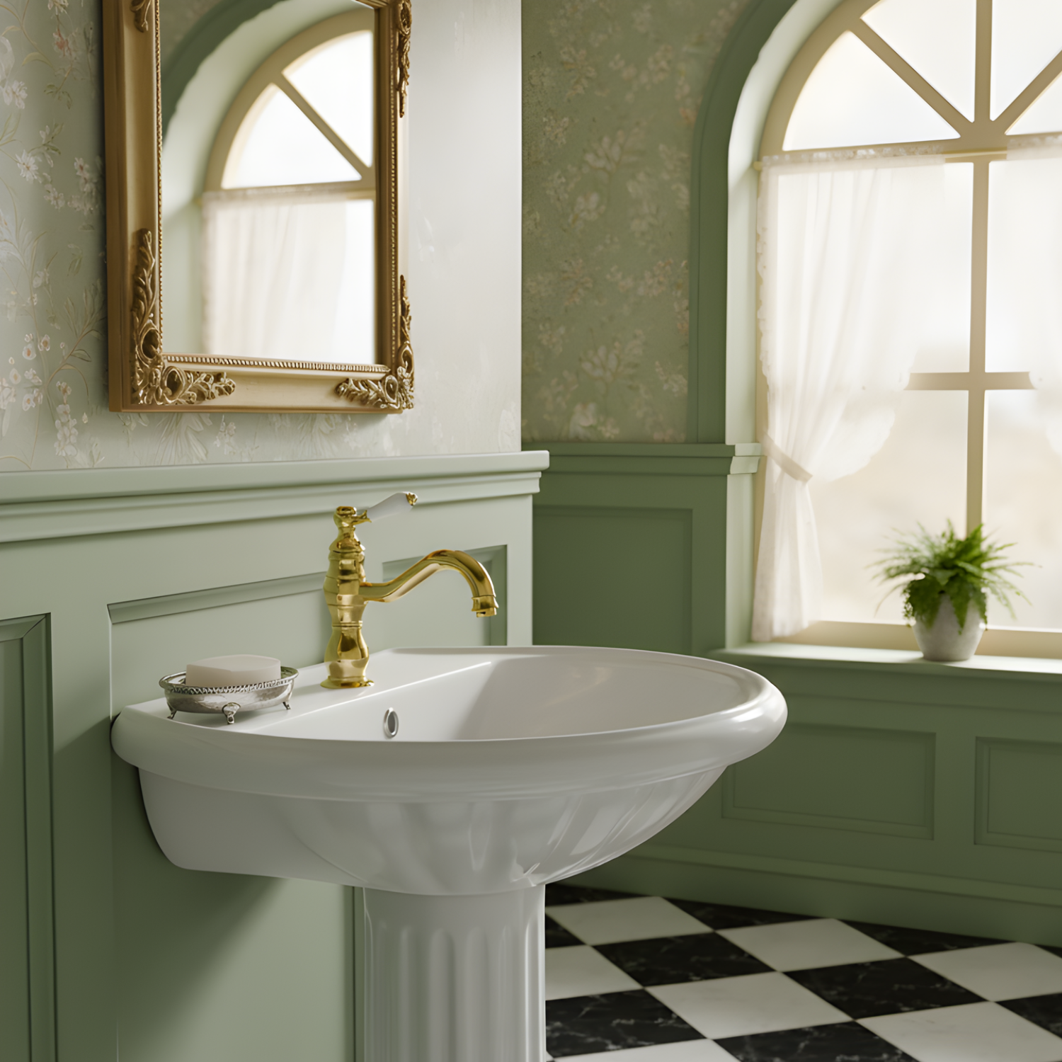Kiruna - Antique 360° Swivel Vessel Sink Faucet