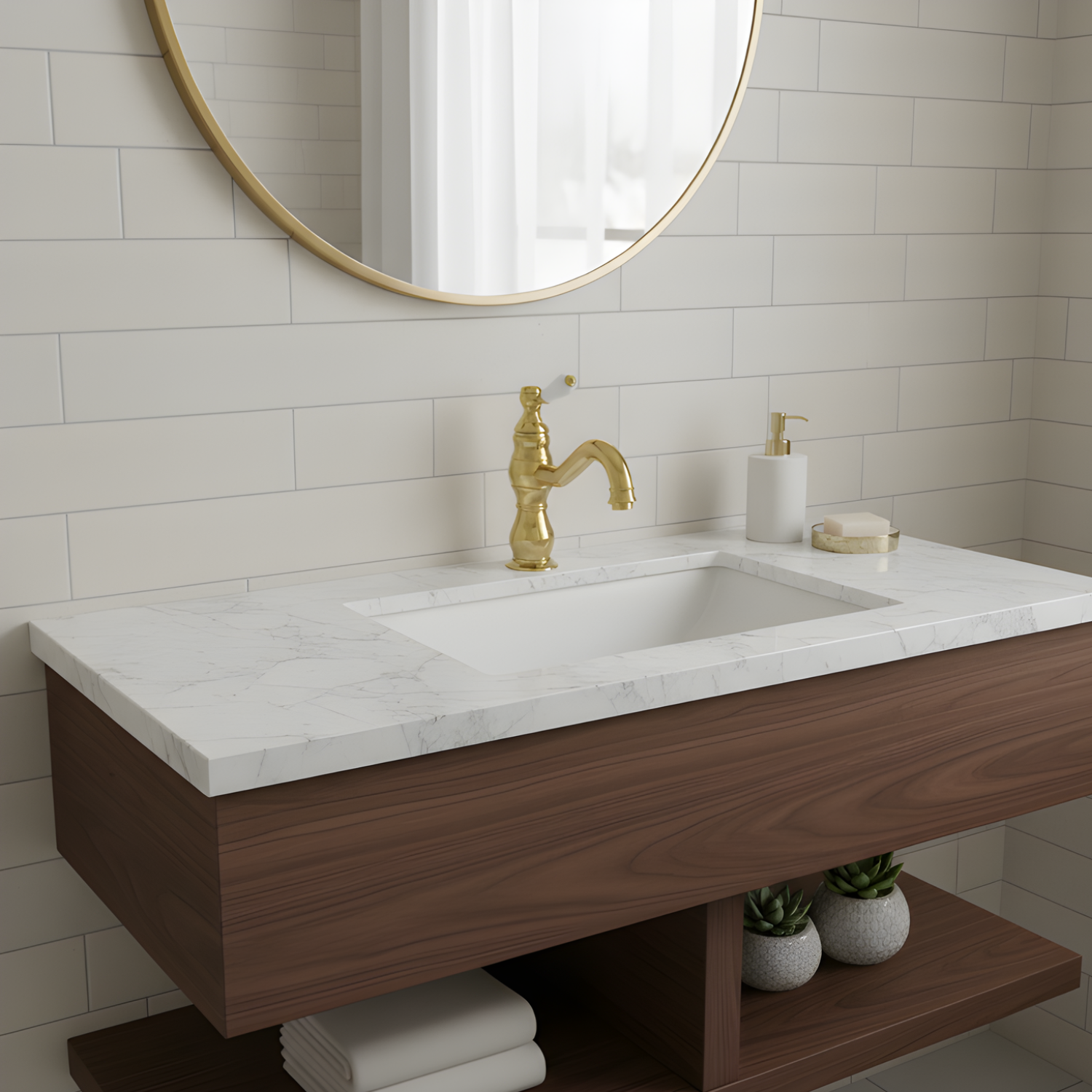 Kiruna - Antique 360° Swivel Vessel Sink Faucet