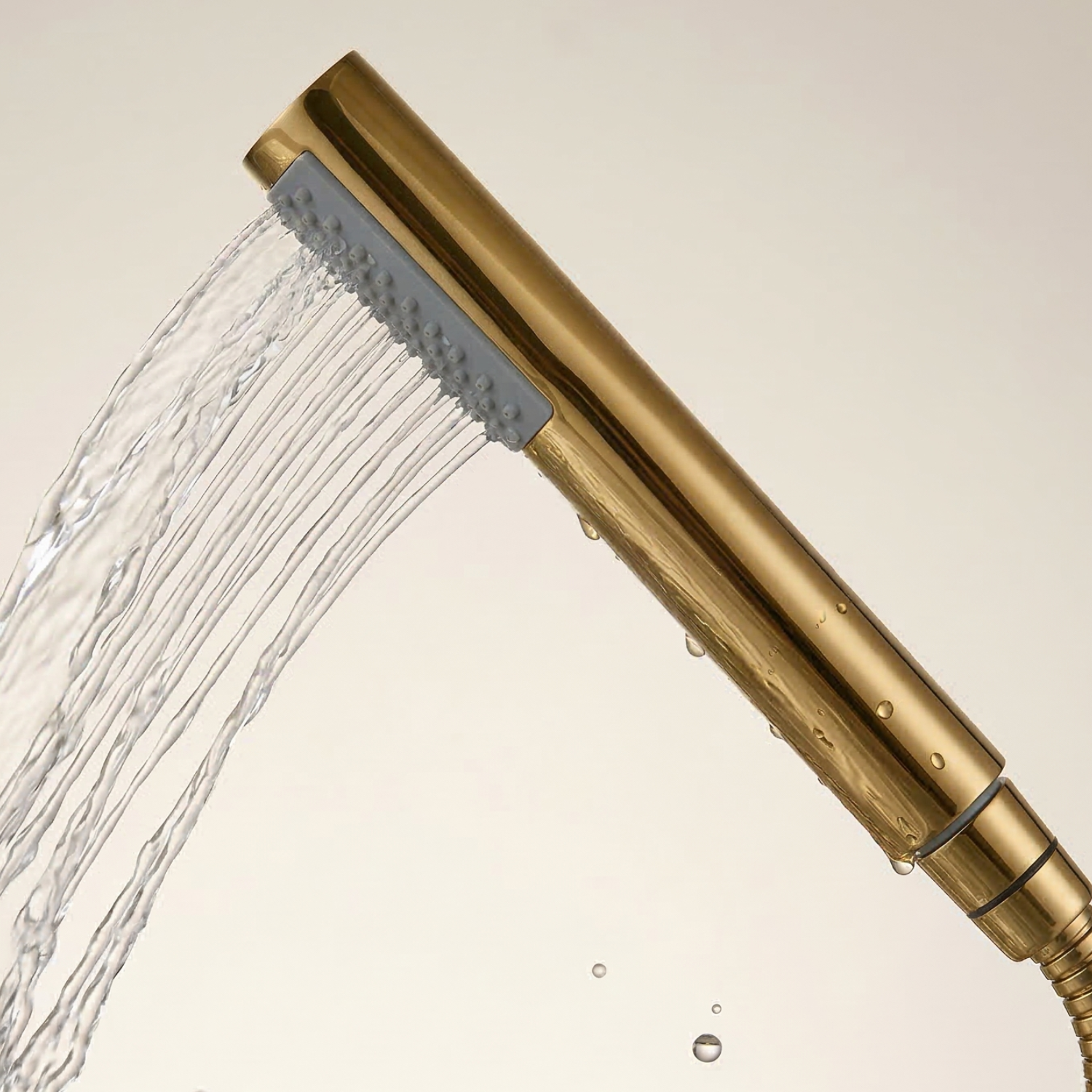 Malmo - Bathroom Bathtub Shower Faucet with Swivel Tub Spout and Handhold Shower Brass Wall Mounted Hot Cold Water Mixer Bath Tap