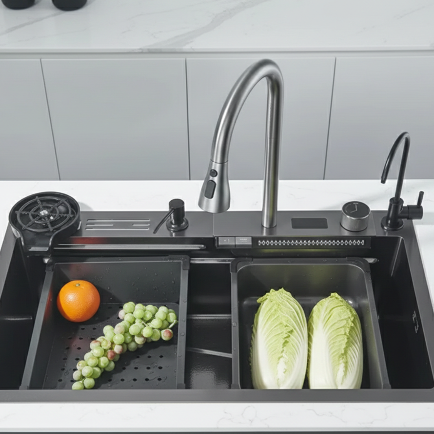 Assebakte - Smart Waterfall Kitchen Sink