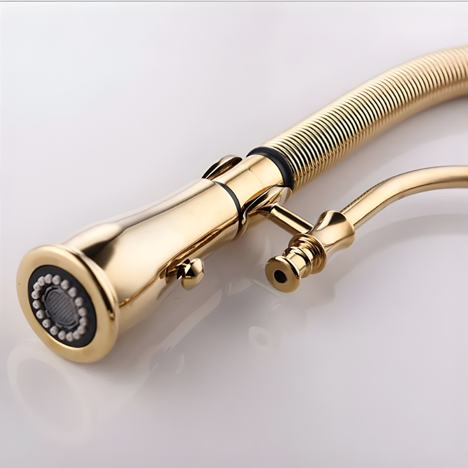 Visby - 360° Pull-Down Kitchen Faucet with Spring Spout Hot & Cold Mixer