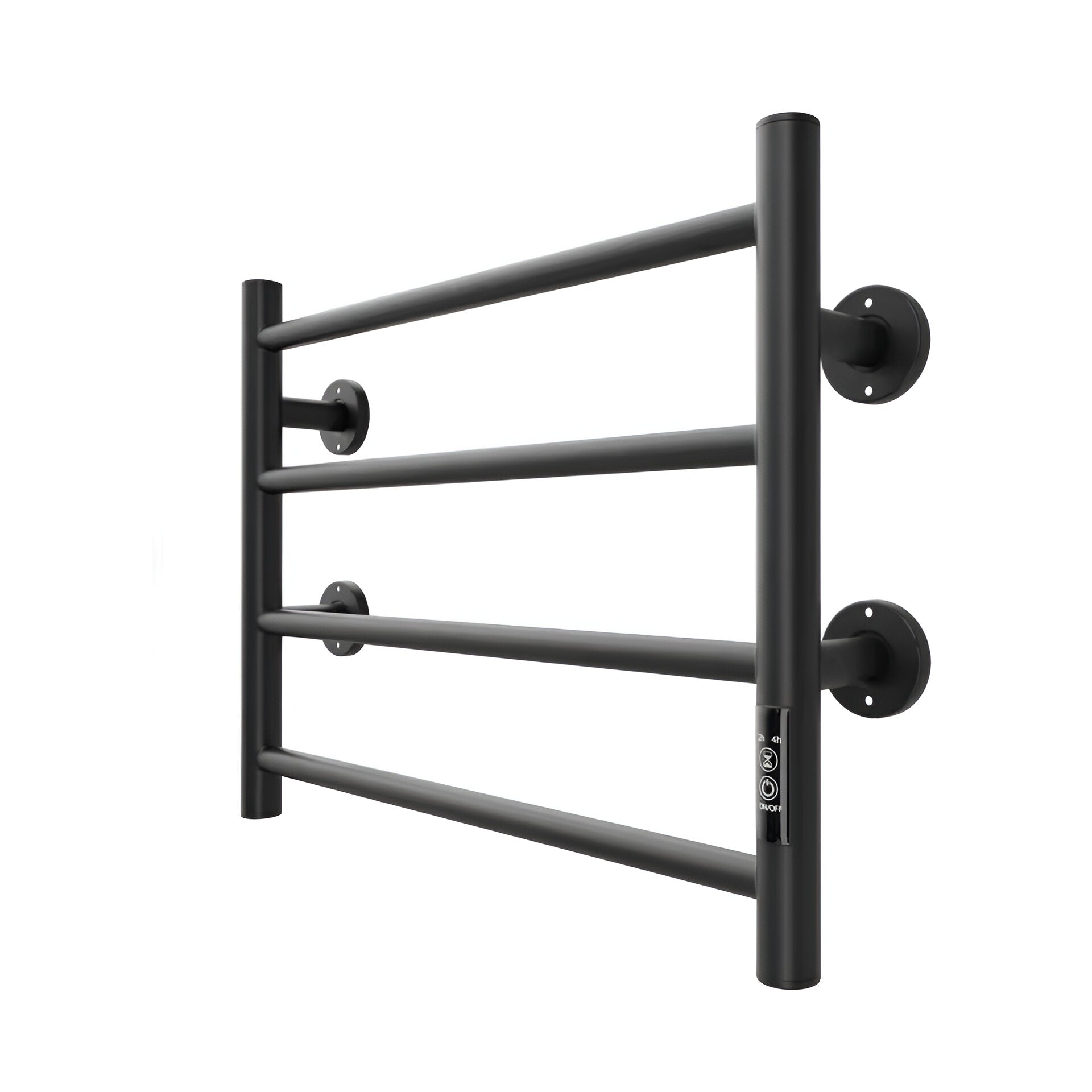 Bielefeld - Towel Bar Warmer Black Aluminium