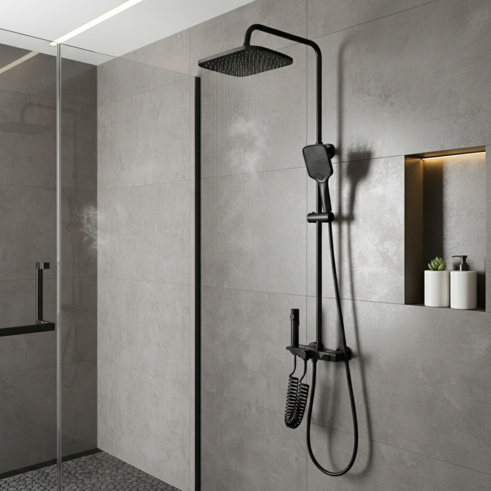 Wismar - Smart Piano Bathroom Shower Set