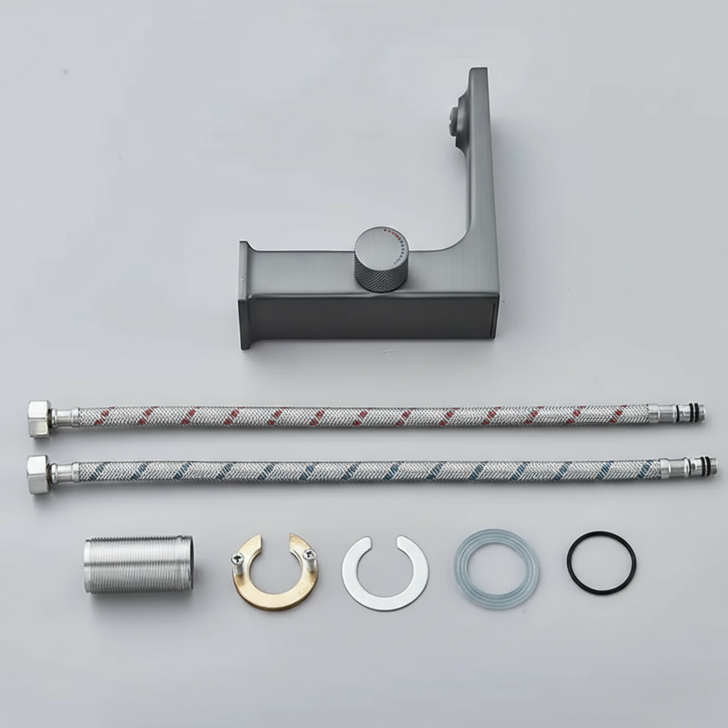 Kebnekaise - Digital Display Celsius Bathroom Basin Faucet with Intelligent LED