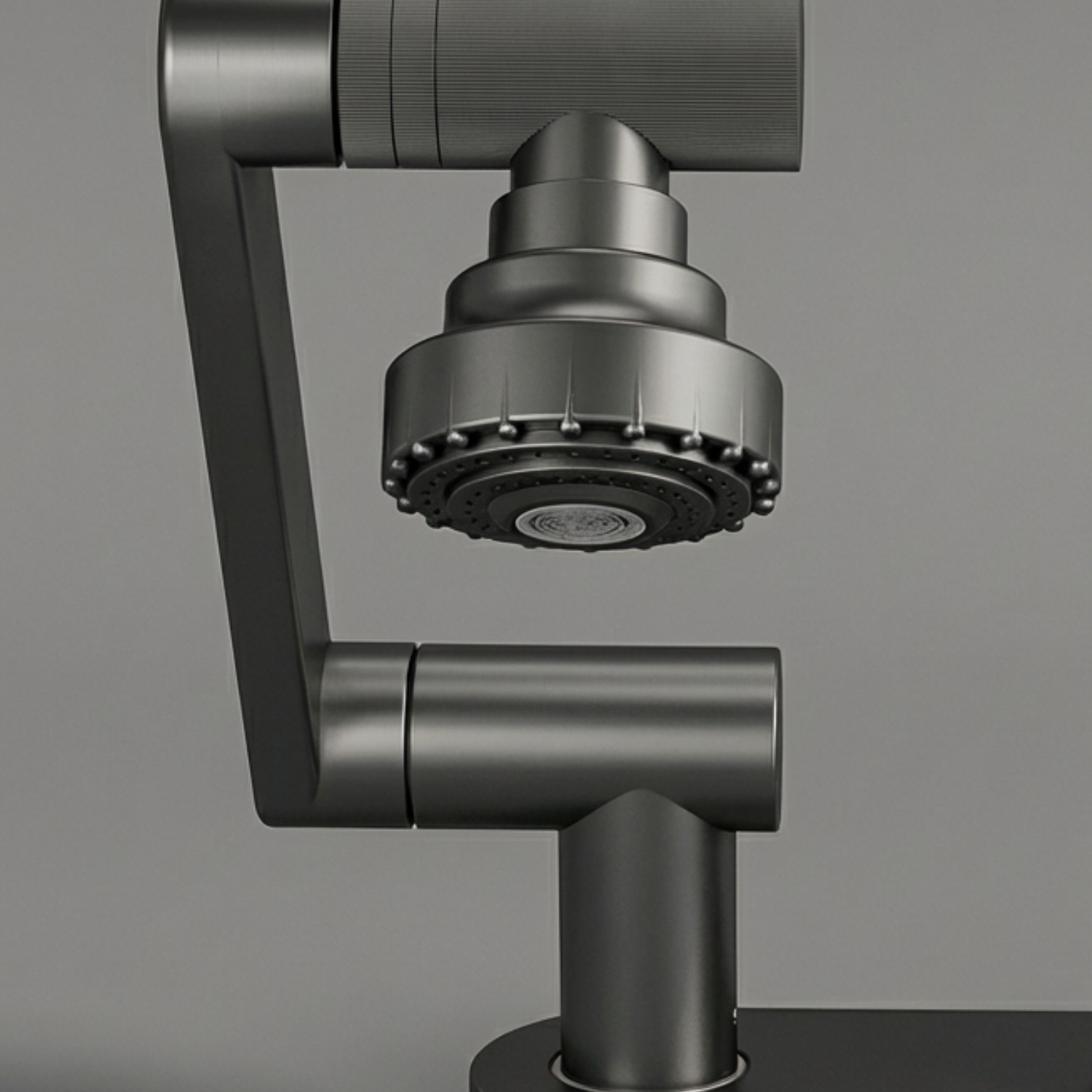 Uupsala - Wash Basin Faucet Double Hole Hot & Cold Mixer Tap with 2-Mode Rotating Nozzle Bathroom Sink Faucet