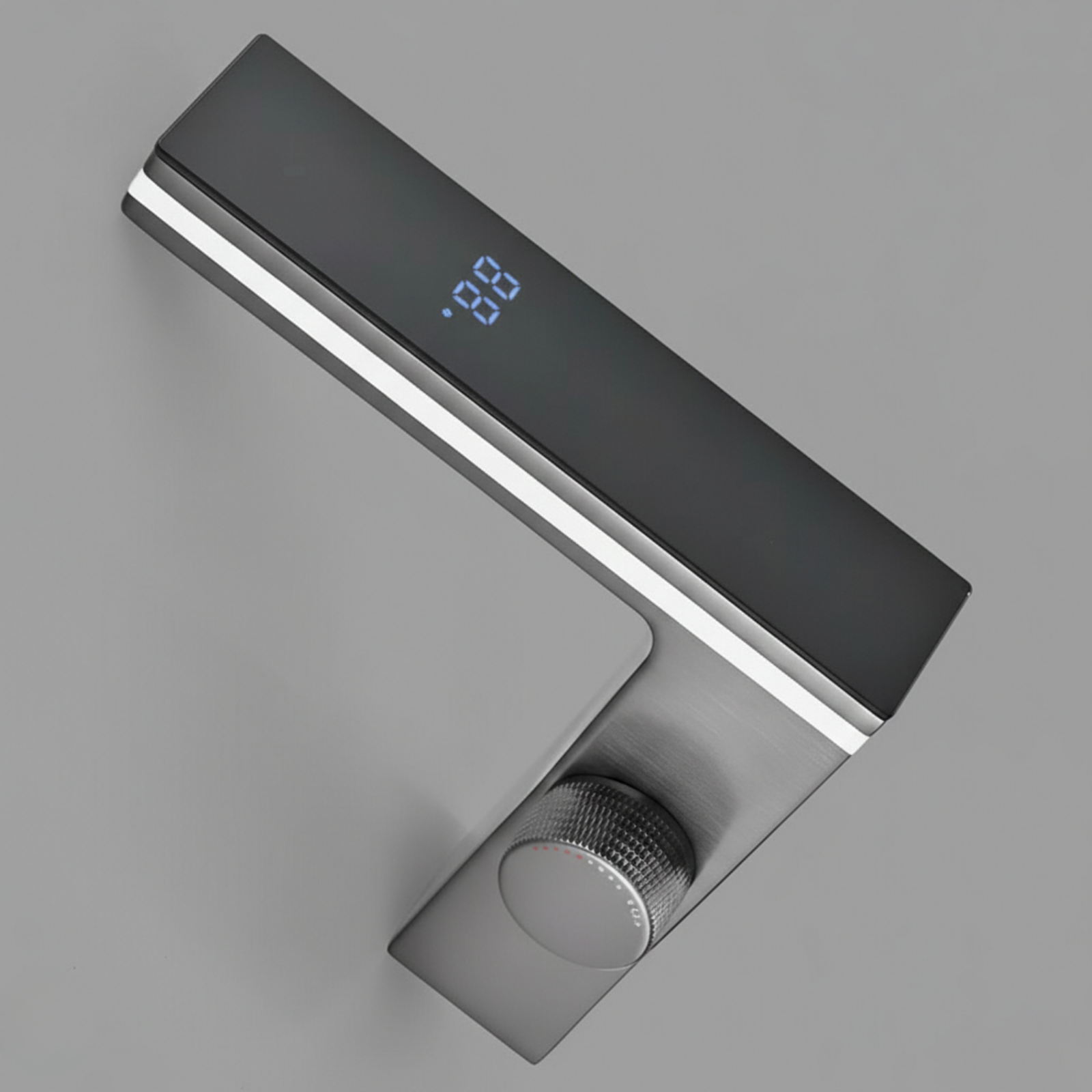 Kebnekaise - Digital Display Celsius Bathroom Basin Faucet with Intelligent LED