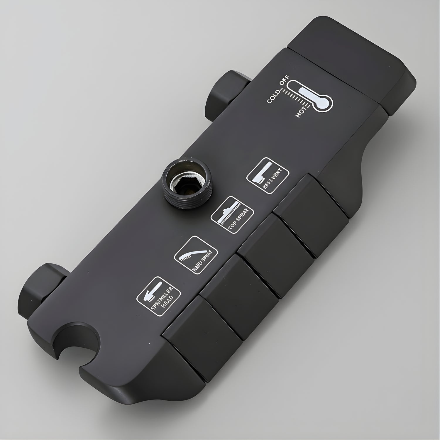 Wismar - Smart Piano Bathroom Set - Rainfall Shower, Waterfall Tap & Hot/Cold Mixer Faucet