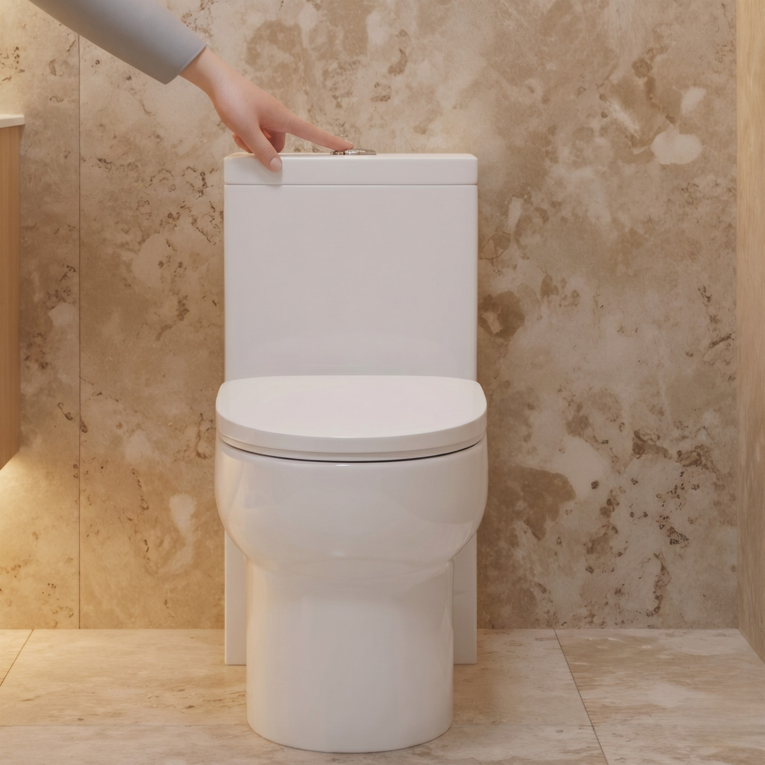 Driva - Soft-Closing One-Piece Elongated Toilet
