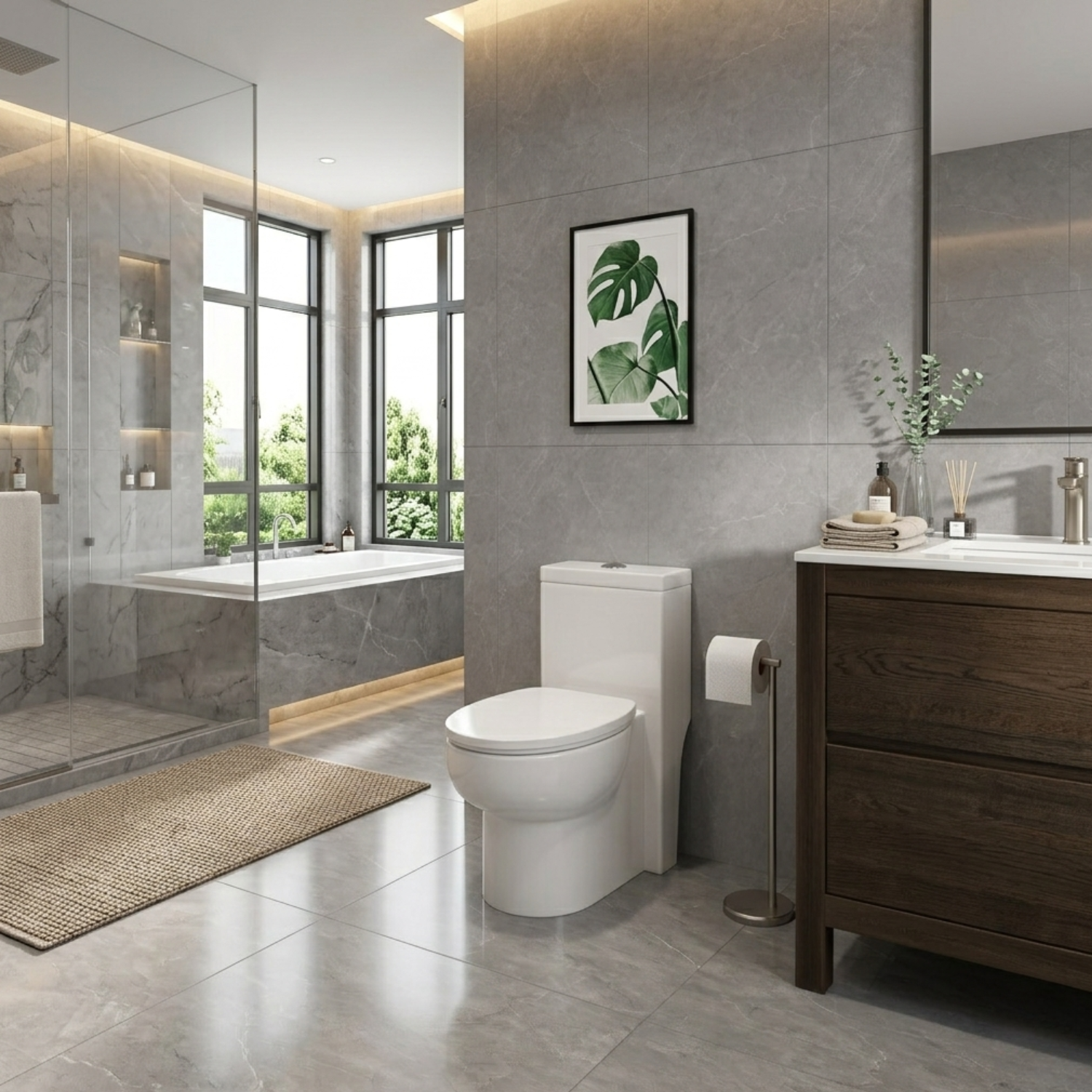 Driva - Soft-Closing One-Piece Elongated Toilet