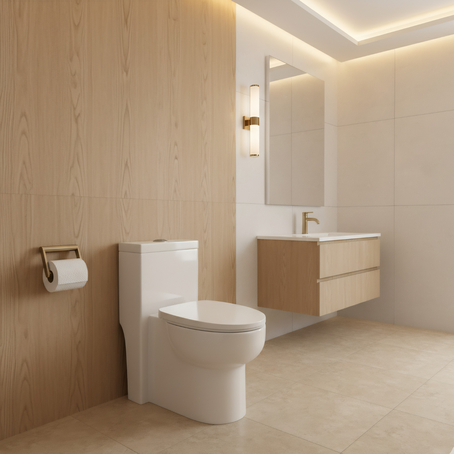 Driva - Soft-Closing One-Piece Elongated Toilet