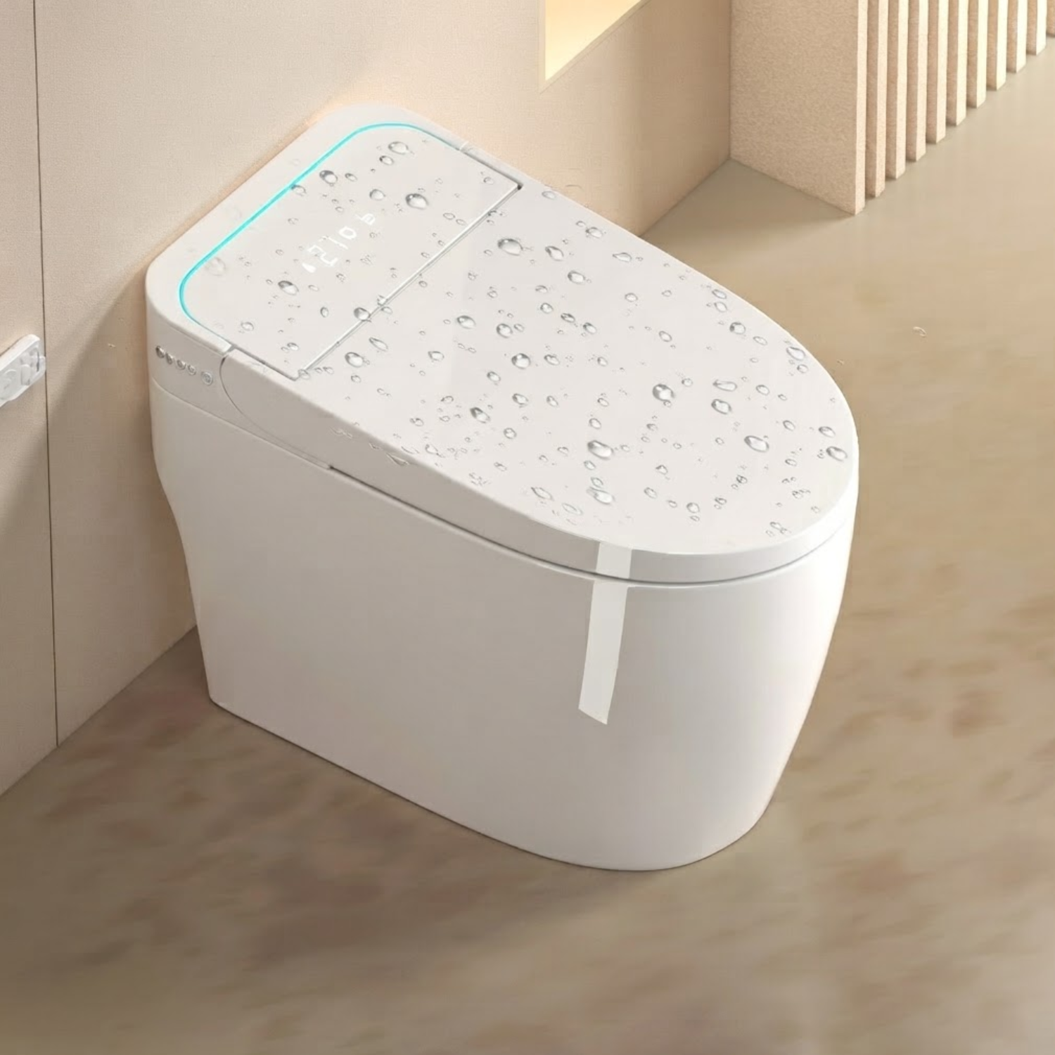 Vasteras - Smart One-Piece Bidet Toilet with Built-In Bidet