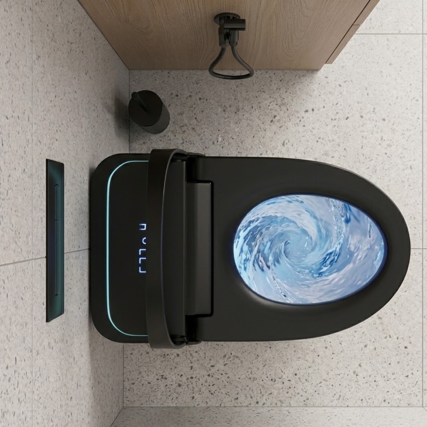 Vasteras - Smart One-Piece Bidet Toilet with Built-In Bidet