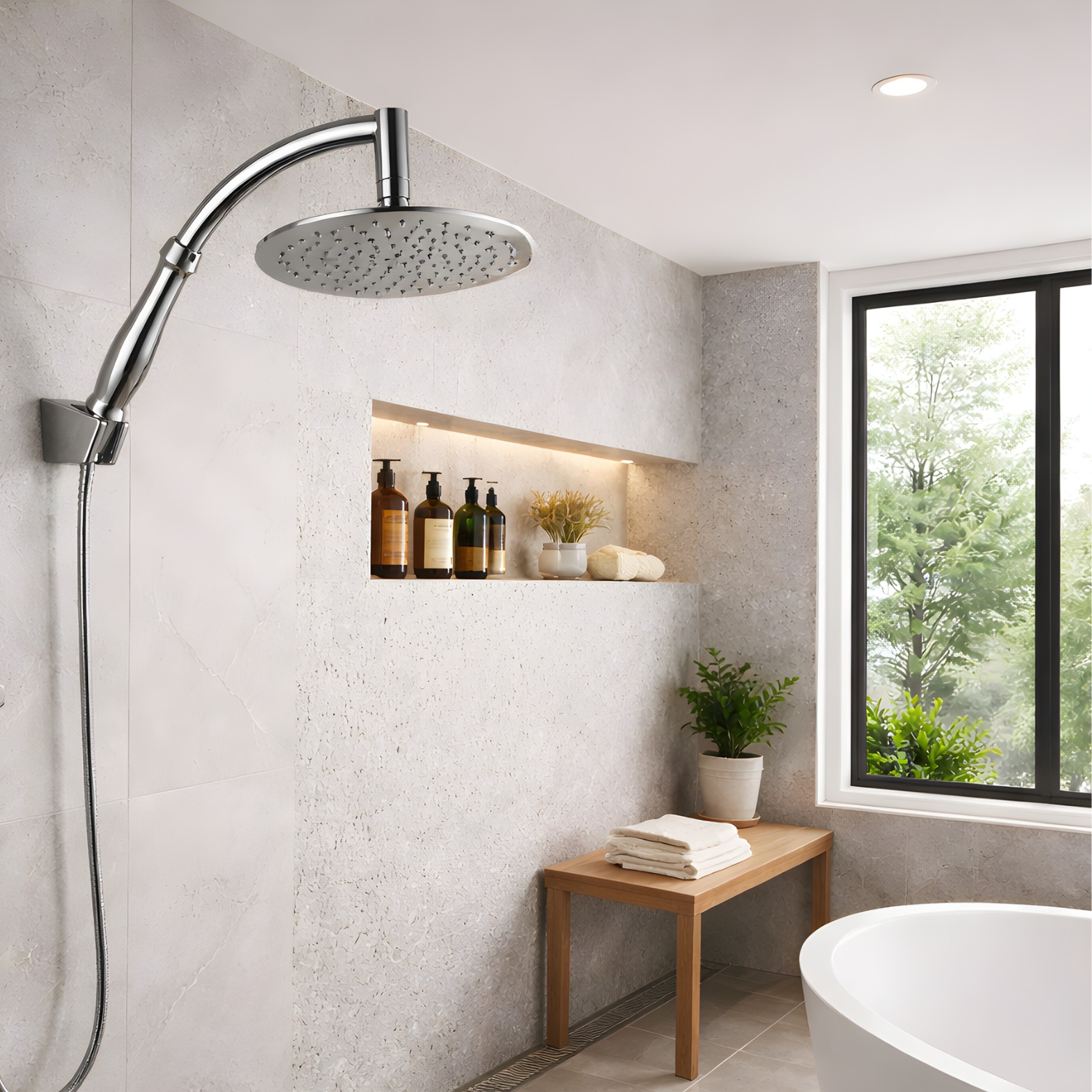 Lulea - Three-Way Kitchen Faucet with Filter Tap & Pull-Out Spout for Kitchen Sink