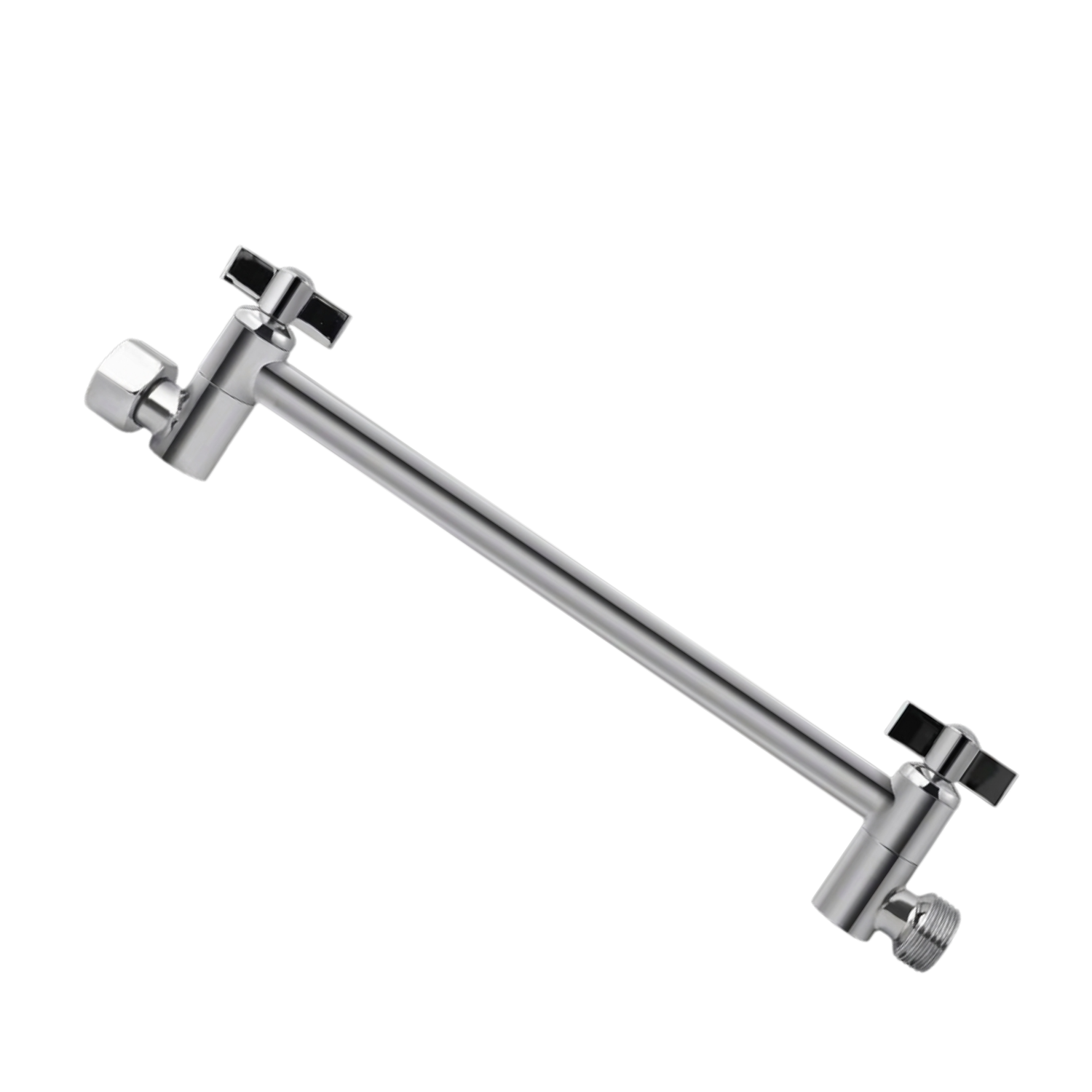 Halti - Shower Head Combo 8-12 Inch High Pressure Rain Shower Head with Adjustable Extension Arm With 3-way Handheld Shower Spray