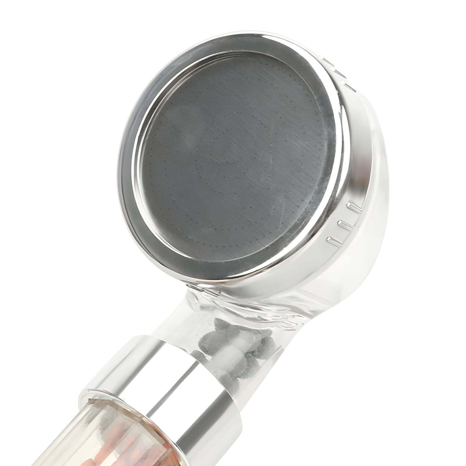 Holm - Filtered Shower Head ABS High Pressure Water Saving Spray Handheld Clear Showerheads with With Filter Beads for Bathroom
