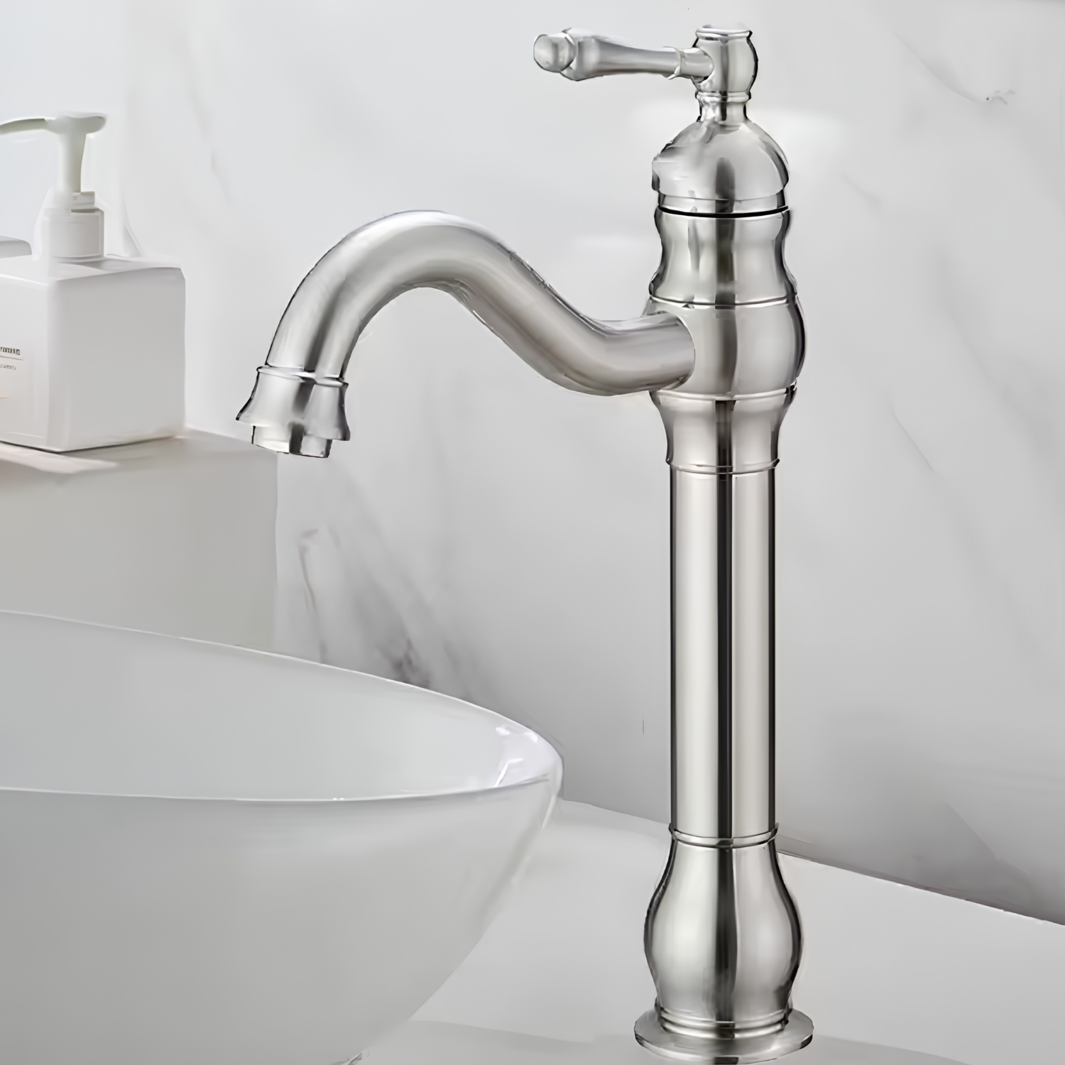 Kiruna - Antique 360° Swivel Vessel Sink Faucet