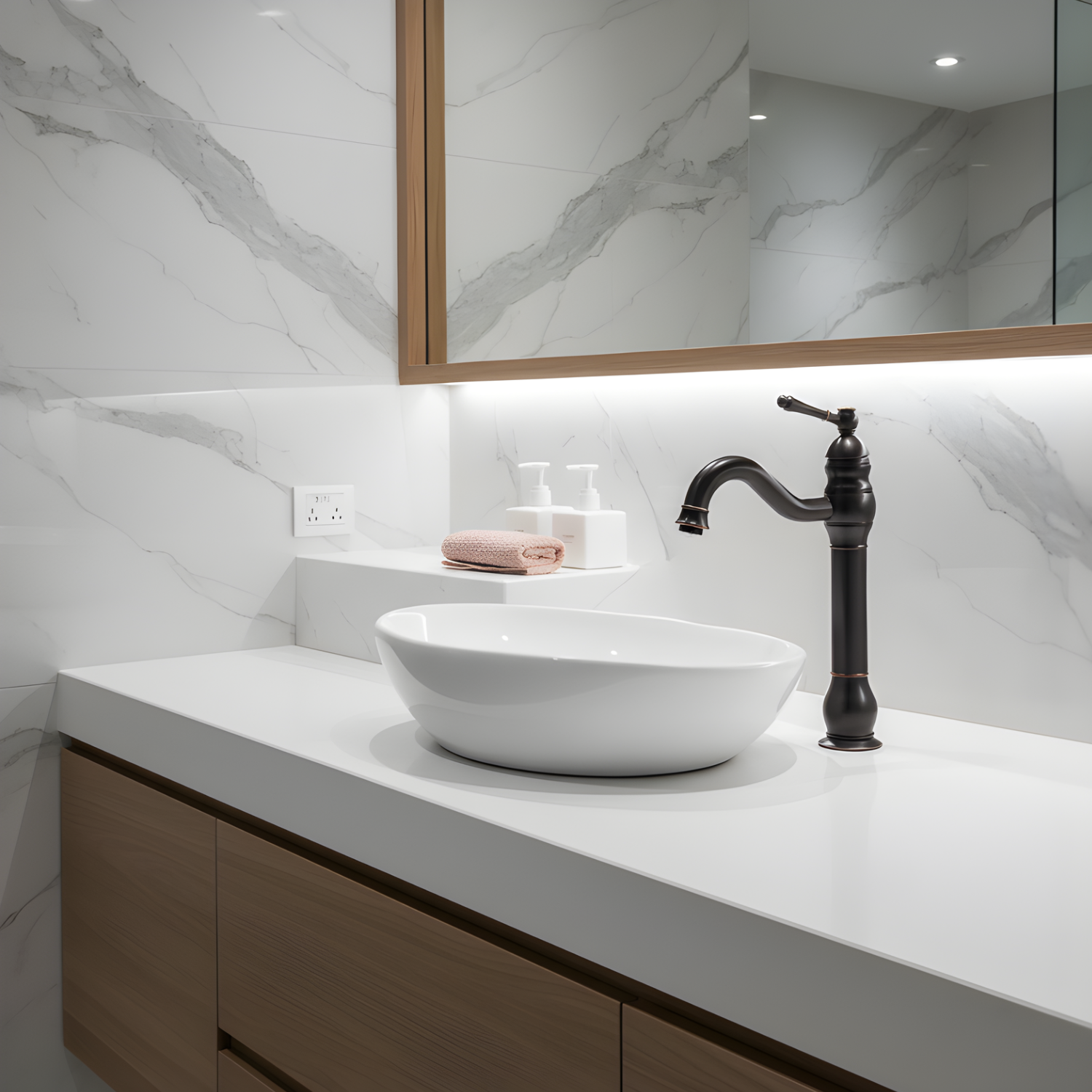 Kiruna - Antique 360° Swivel Vessel Sink Faucet