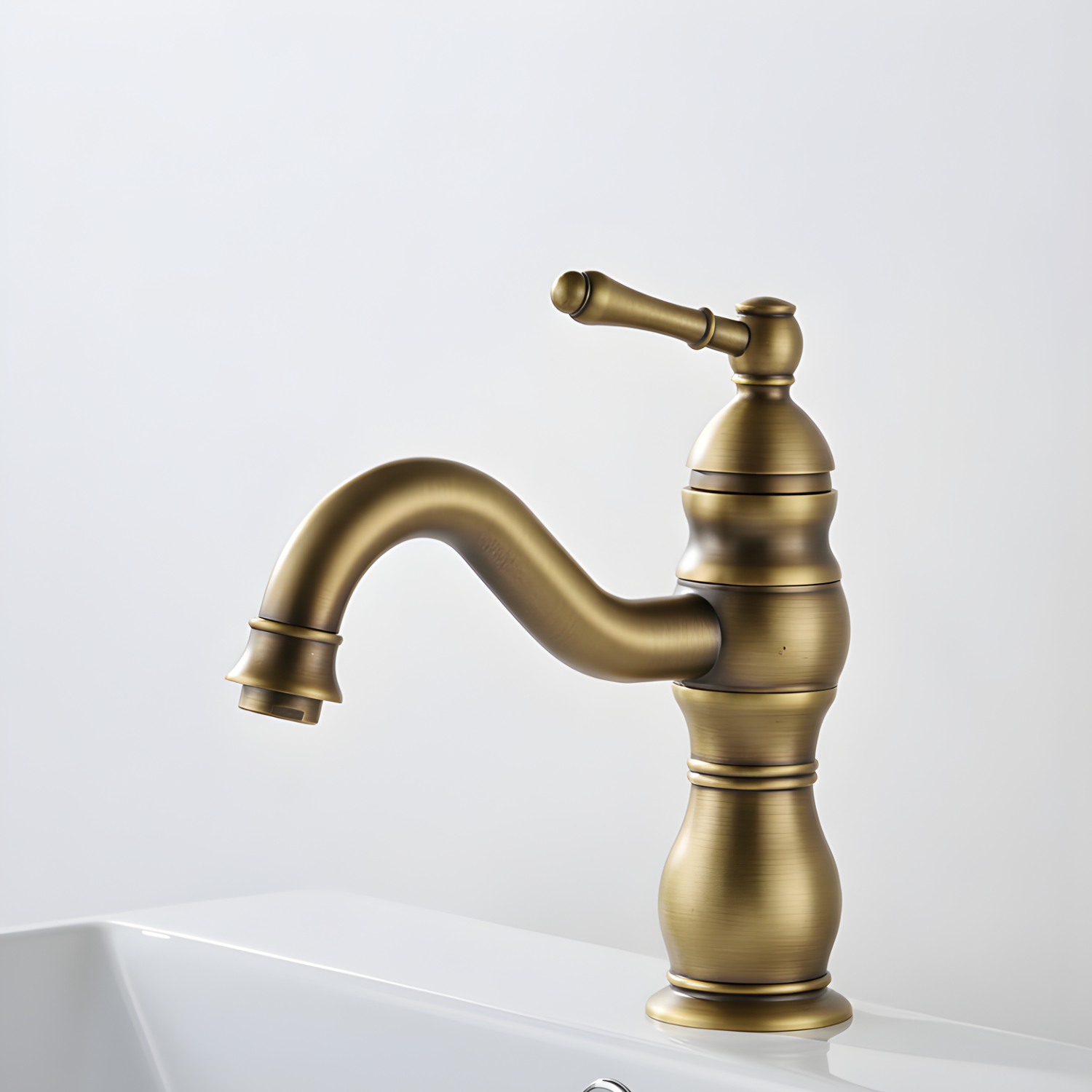 Kiruna - Antique 360° Swivel Vessel Sink Faucet