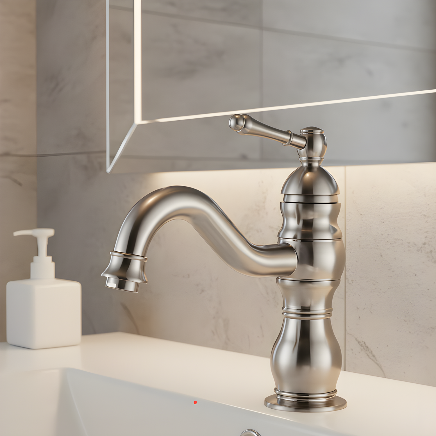 Kiruna - Antique 360° Swivel Vessel Sink Faucet