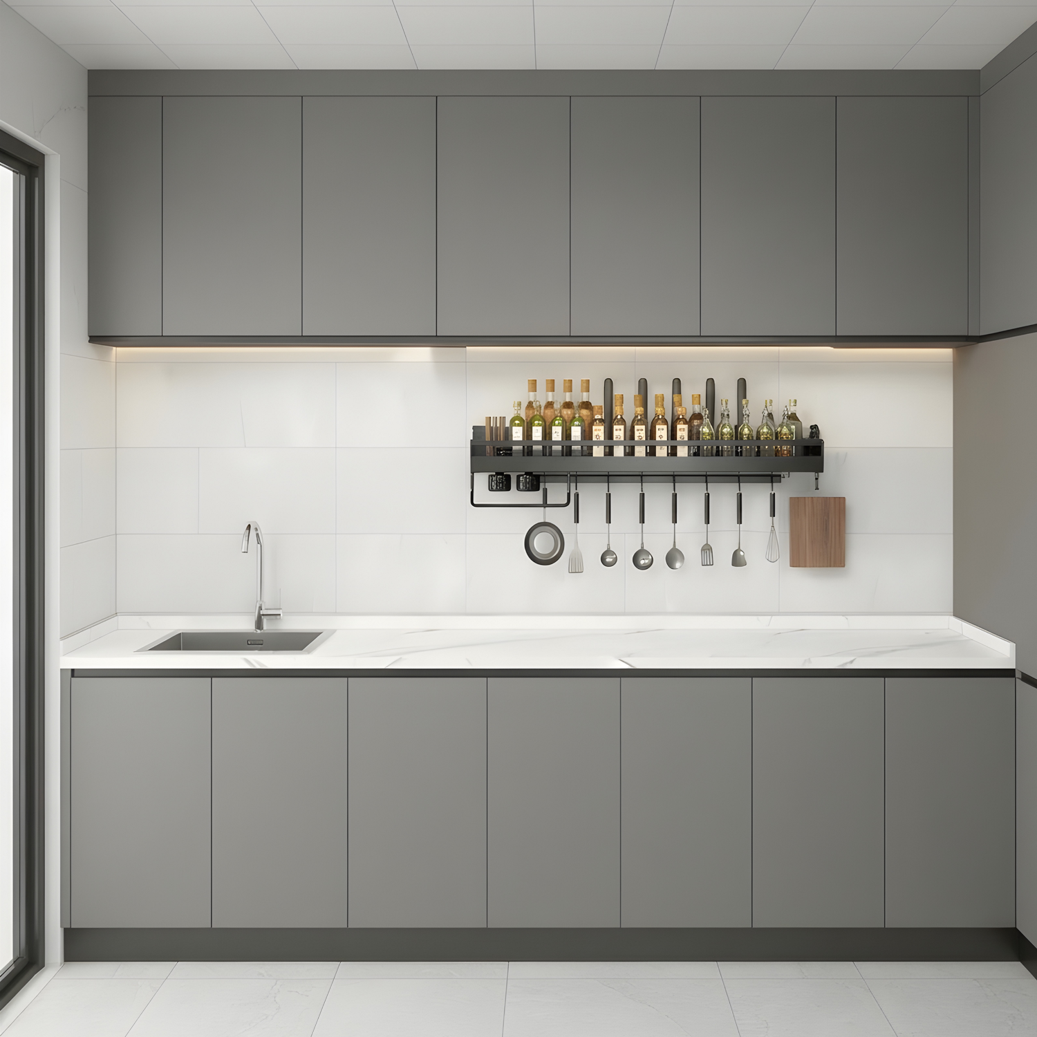 Kitchen Wall Dish Rack