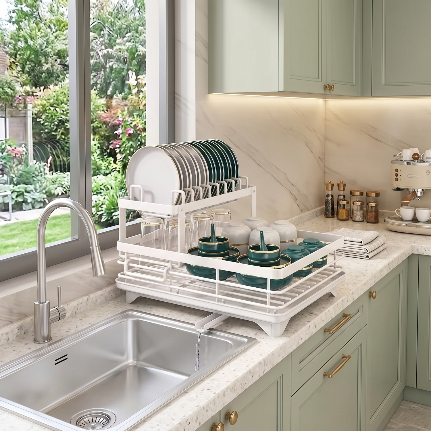 Kitchen Dish Rack 16.7"