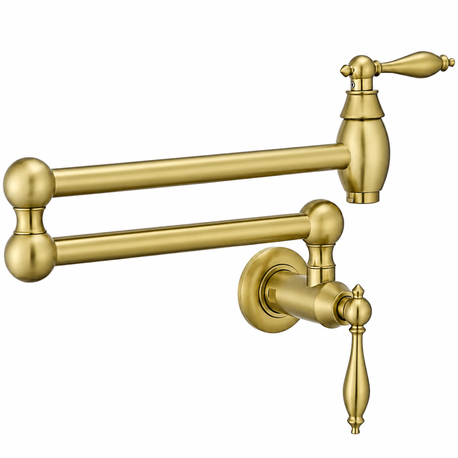Saimaa - Wall Mount Swing Arm Folding Pot Filler Kitchen Faucet