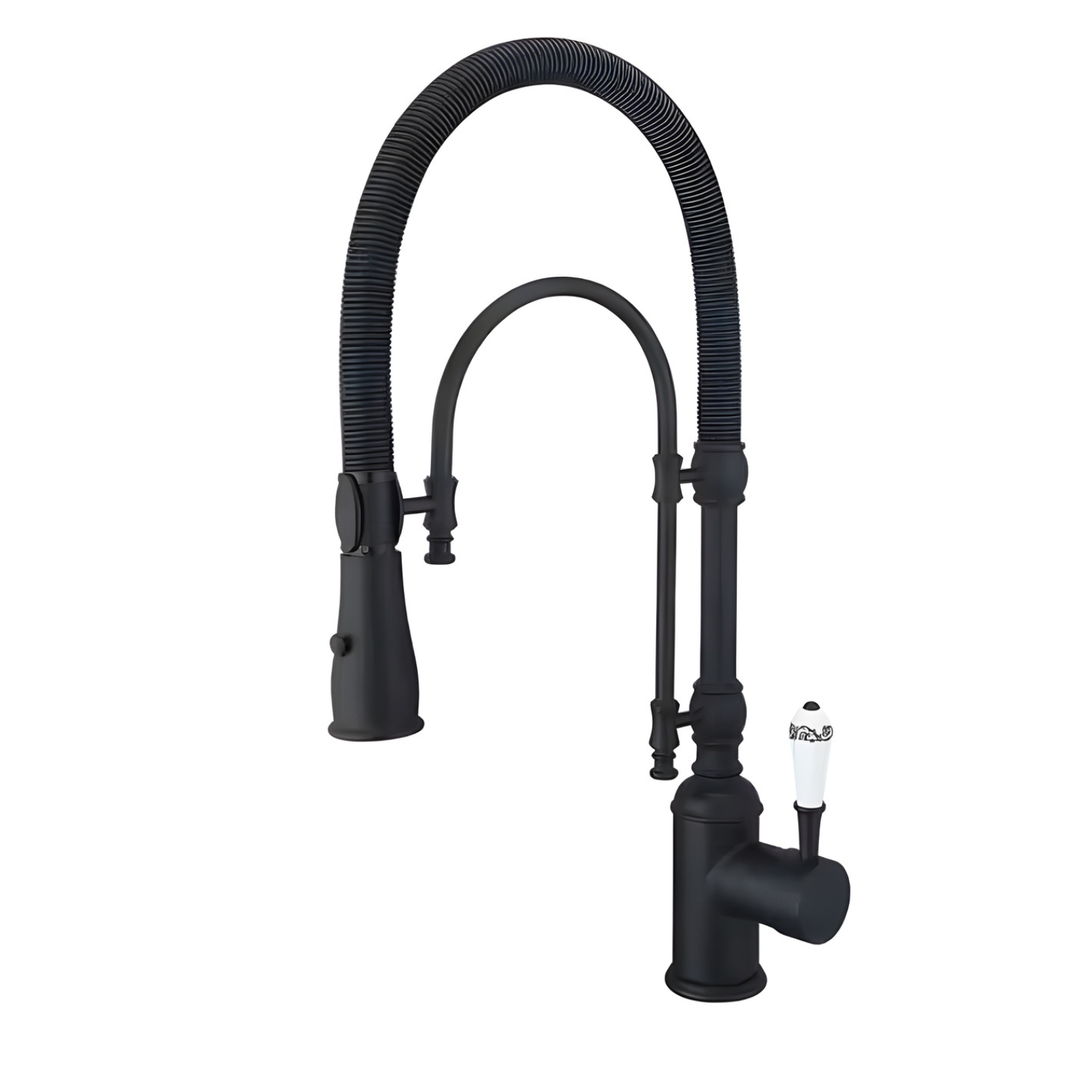 Visby - 360° Pull-Down Kitchen Faucet  with Spring Spout Hot & Cold Mixer