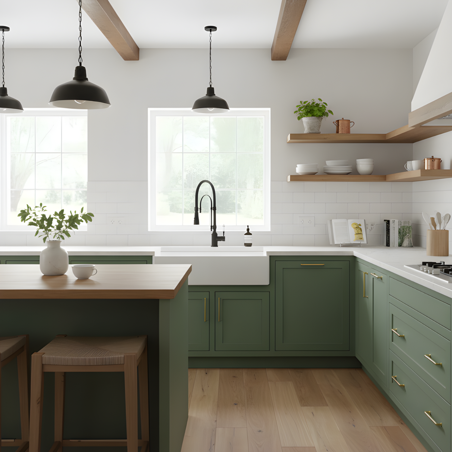 Visby - 360° Pull-Down Kitchen Faucet  with Spring Spout Hot & Cold Mixer