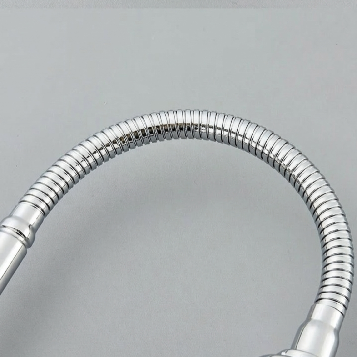 Vanern - Wall Mounted Dual Hole Kitchen Faucet Lead Free Hot Cold Water Mixer Tap Stream Spray Bubbler 360 Rotation Flexible Pipe Control