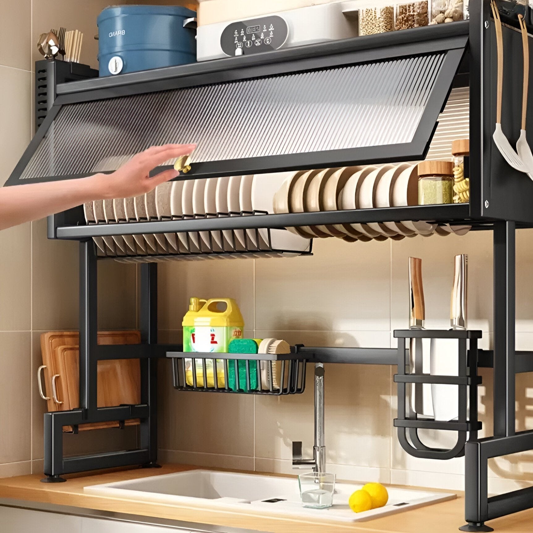 Over-The-Sink Vs Countertop Dish Racks: Ultimate Showdown