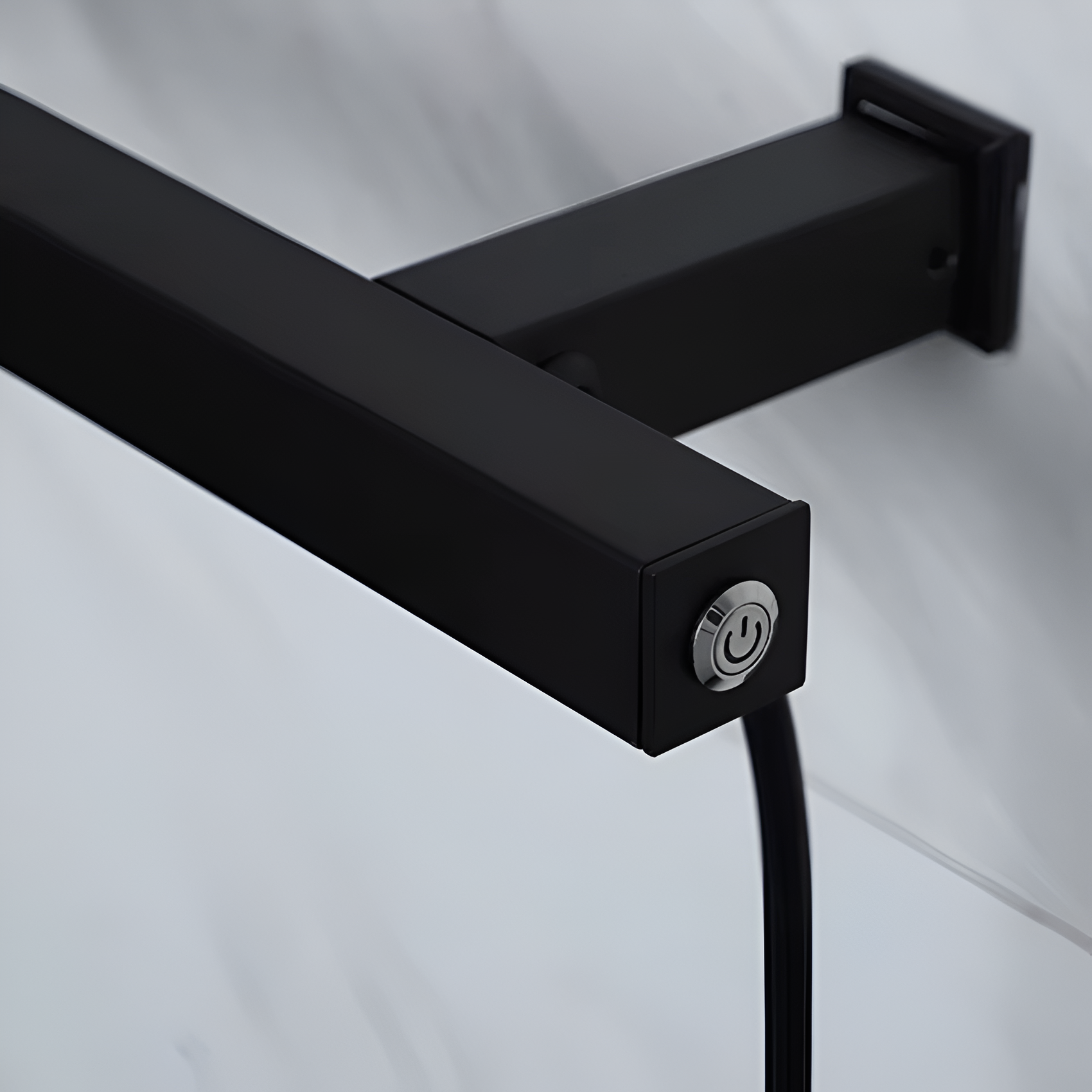 Bremen - Towel Bar Warmer of Stainless Steel Black